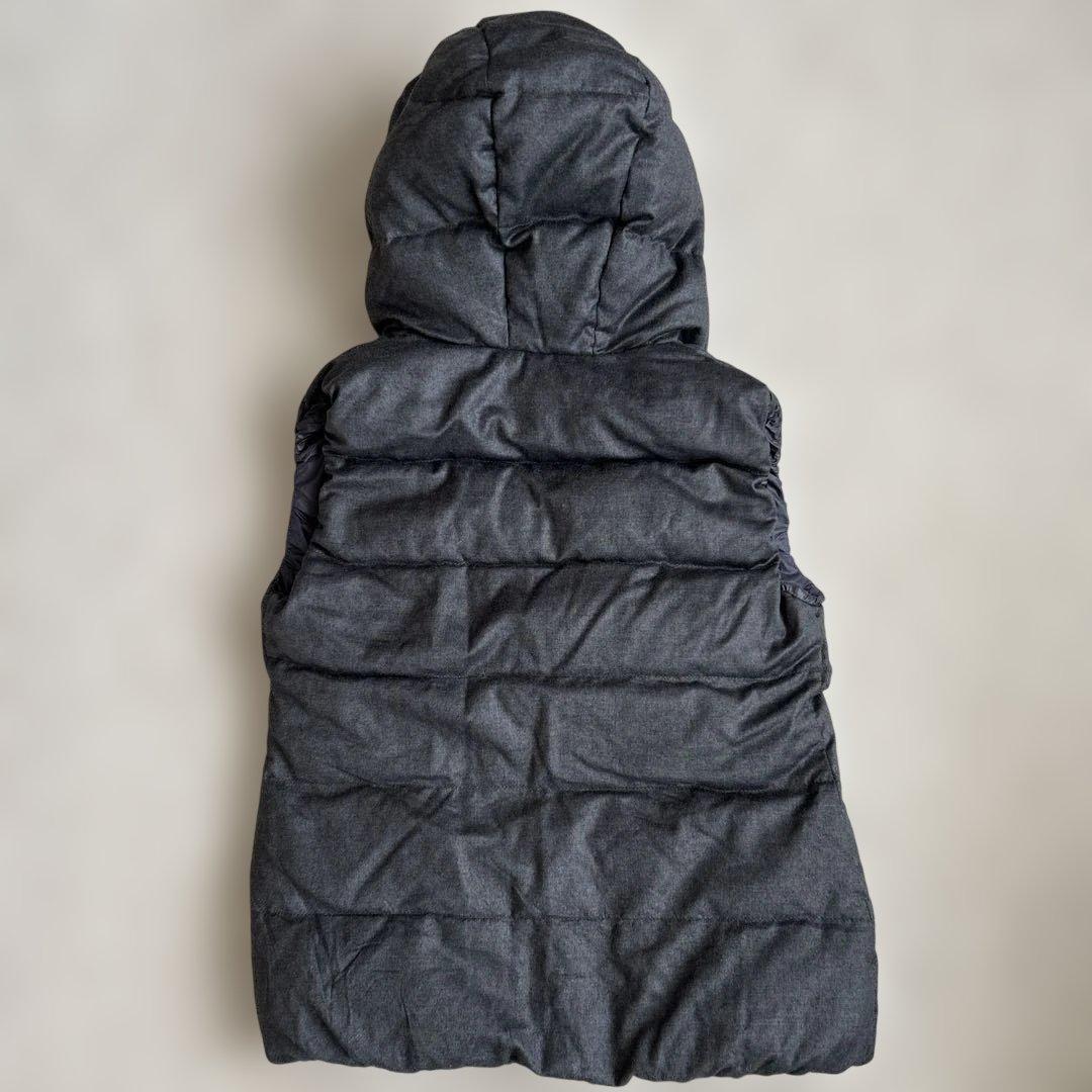 DUVETICA FEBEDUR ダウンベスト 38 ダークグレー