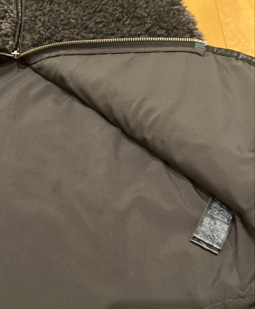 ジャーナルスタンダードレリューム　シープフェイクファージップベスト