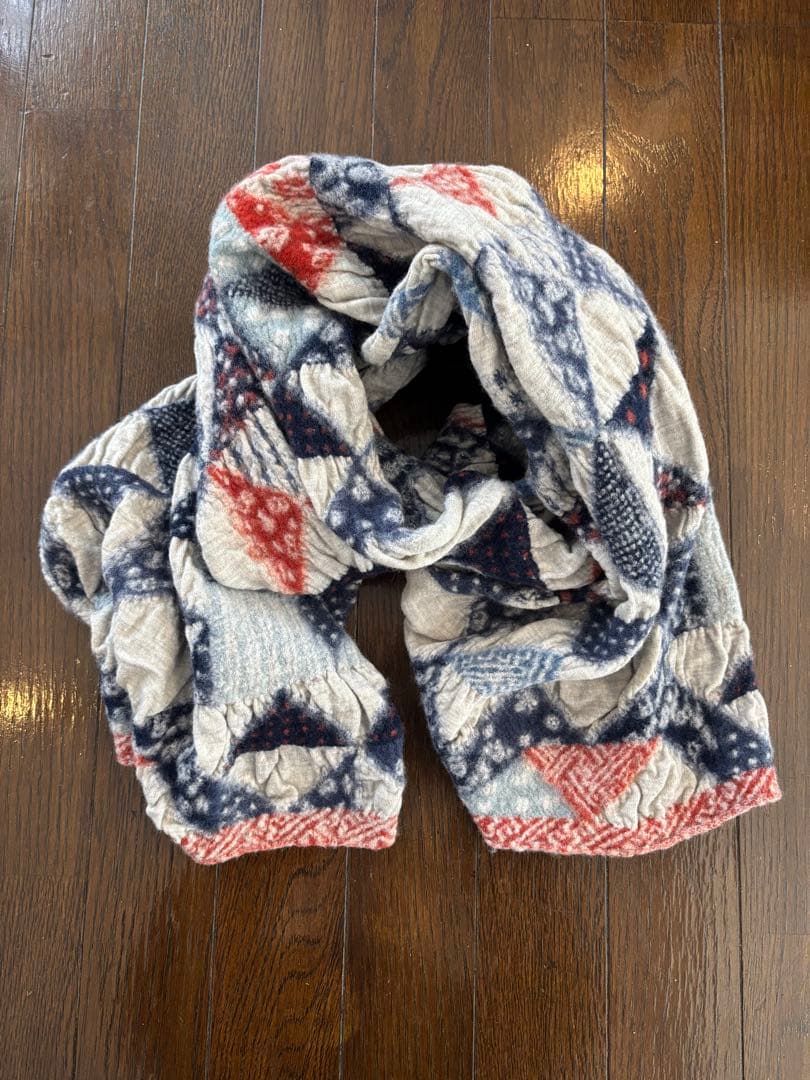 KAPITAL キャピタル　縮絨ウール マフラー　ストール