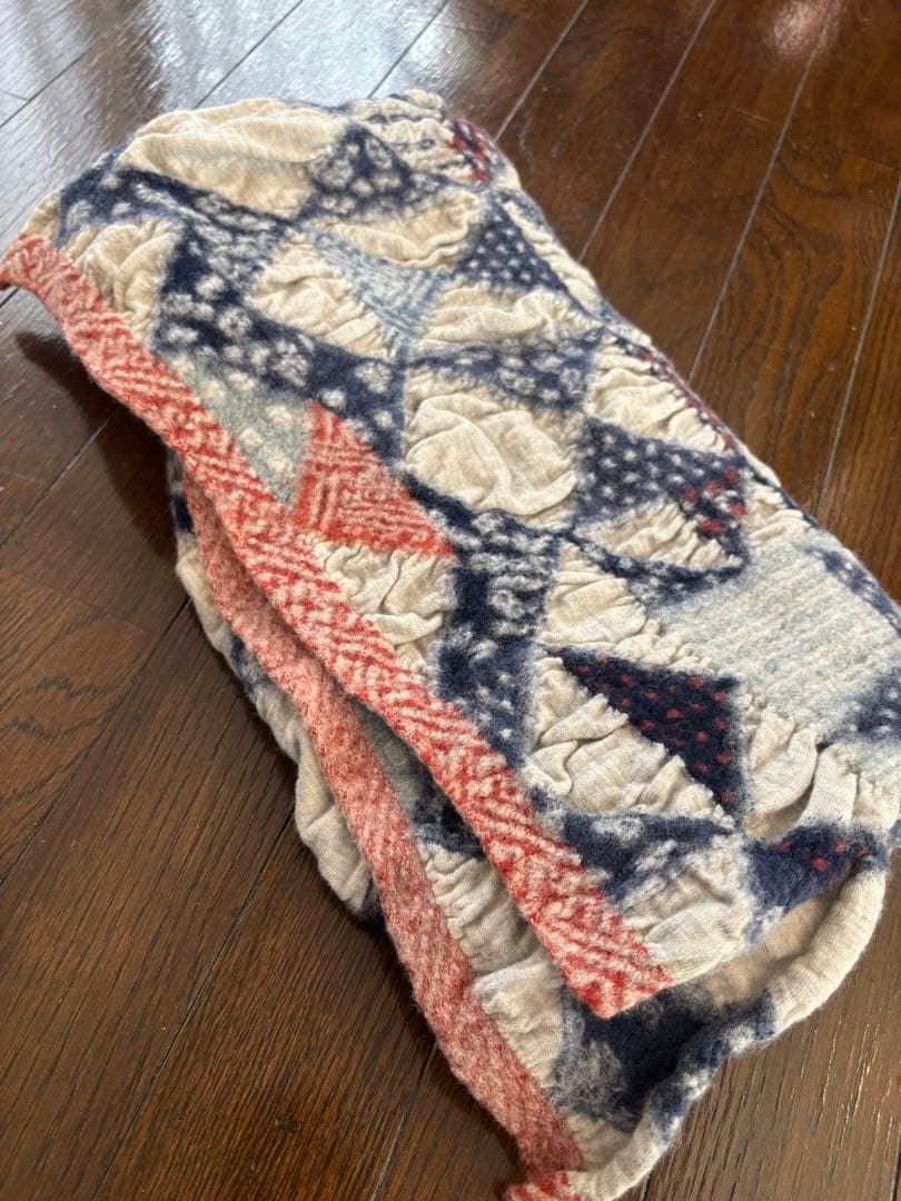 KAPITAL キャピタル　縮絨ウール マフラー　ストール