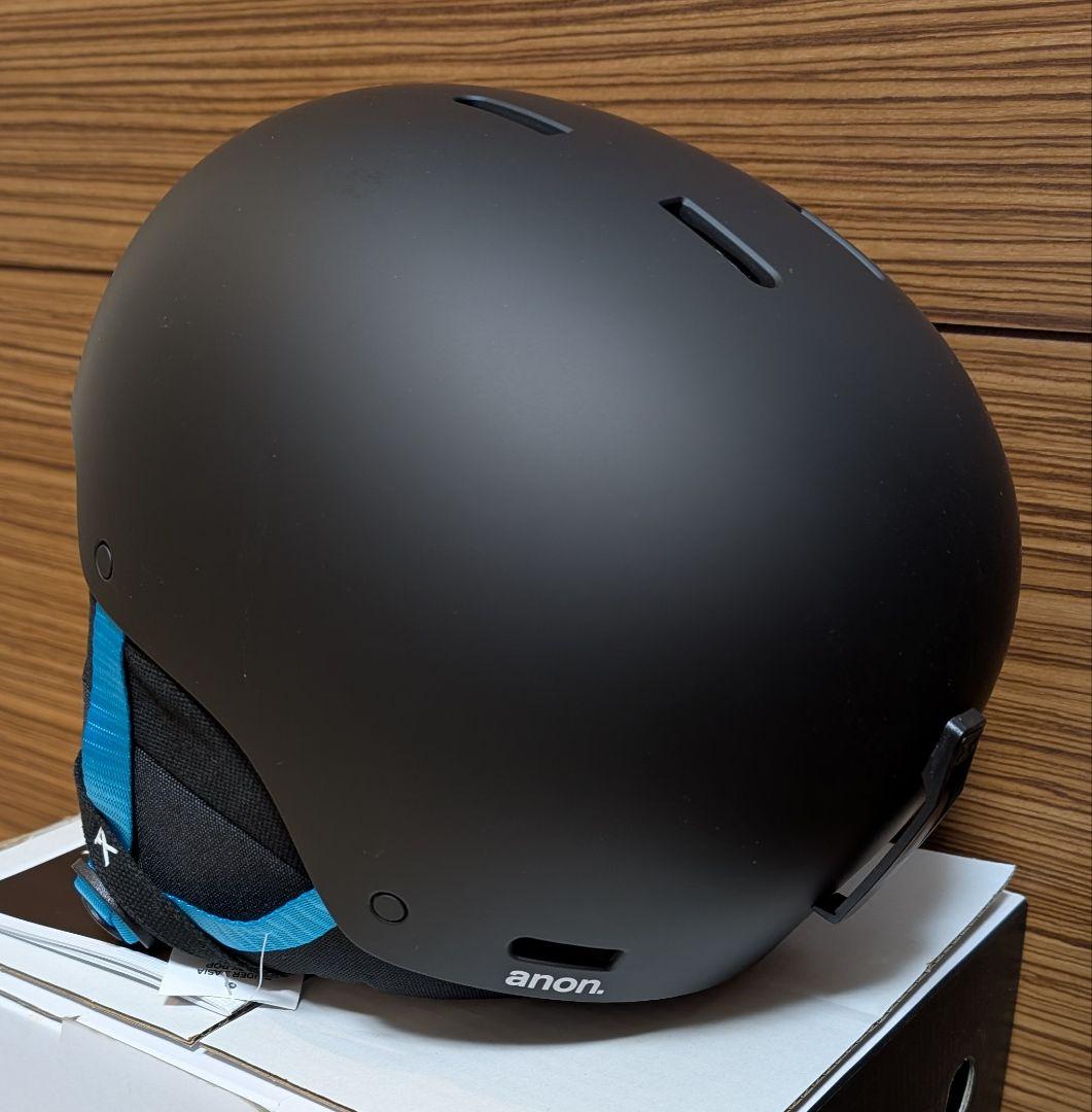 新品 anon RAIDER 3 ASIA サイズМ マットブラック×ブルー