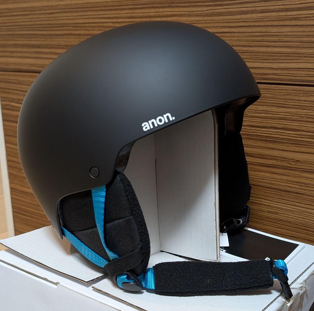 新品 anon RAIDER 3 ASIA サイズМ マットブラック×ブルー