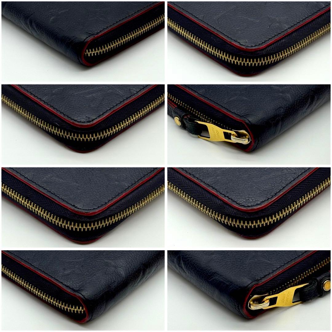 【新型美品】 ルイヴィトン モノグラム アンプラント ジッピーウォレット 長財布