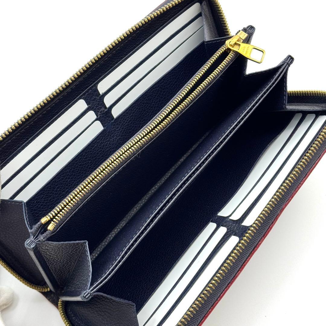 【新型美品】 ルイヴィトン モノグラム アンプラント ジッピーウォレット 長財布