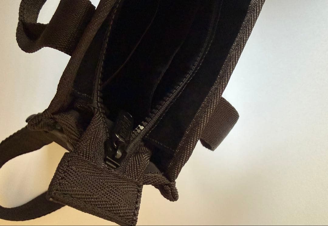 レスポートサック ショルダーバッグ ブラックシャイン