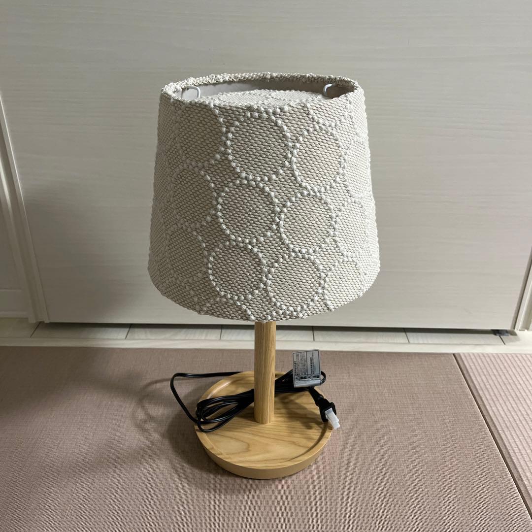 ミナペルホネン　タンバリン　ランプシェード　照明　テーブルスタンド　ハンドメイド