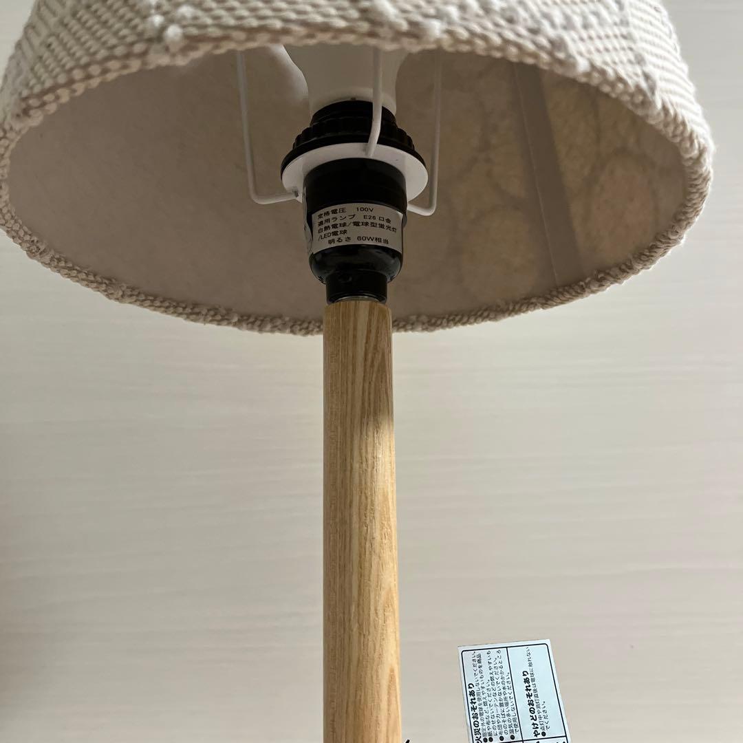 ミナペルホネン　タンバリン　ランプシェード　照明　テーブルスタンド　ハンドメイド
