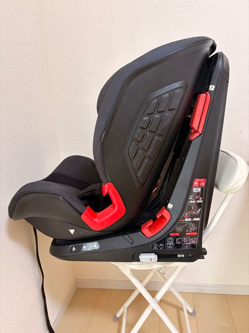 レカロJ1duo ISOFIX シートベルト固定　チャイルドジュニアシート