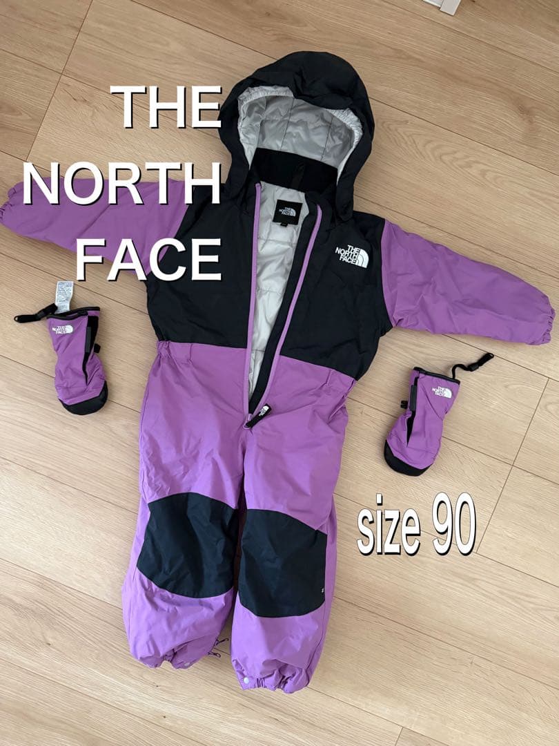 THE NORTH FACE スキーウェア 90サイズ 手袋付き
