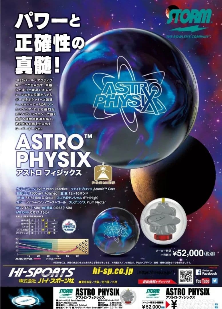 ■美品■ストーム/STORM/アストロフィジックス/ASTRO PHYSIX