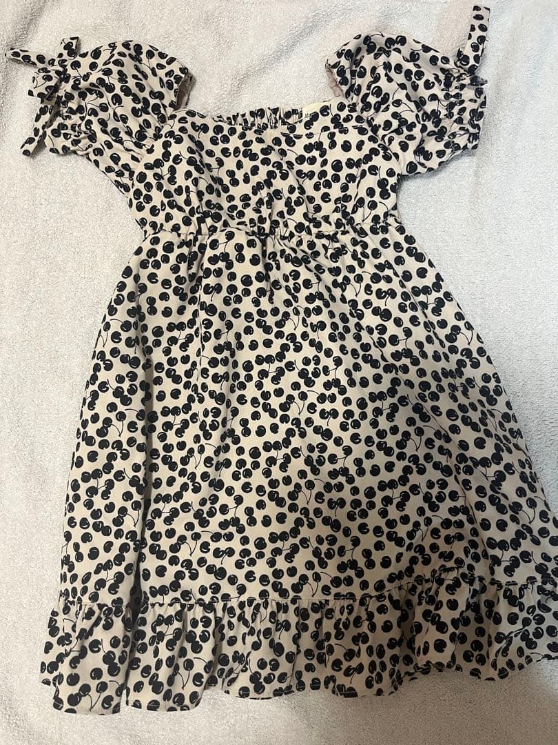 ワンピース Herlipto Baby Cherry Pattern One-Piece