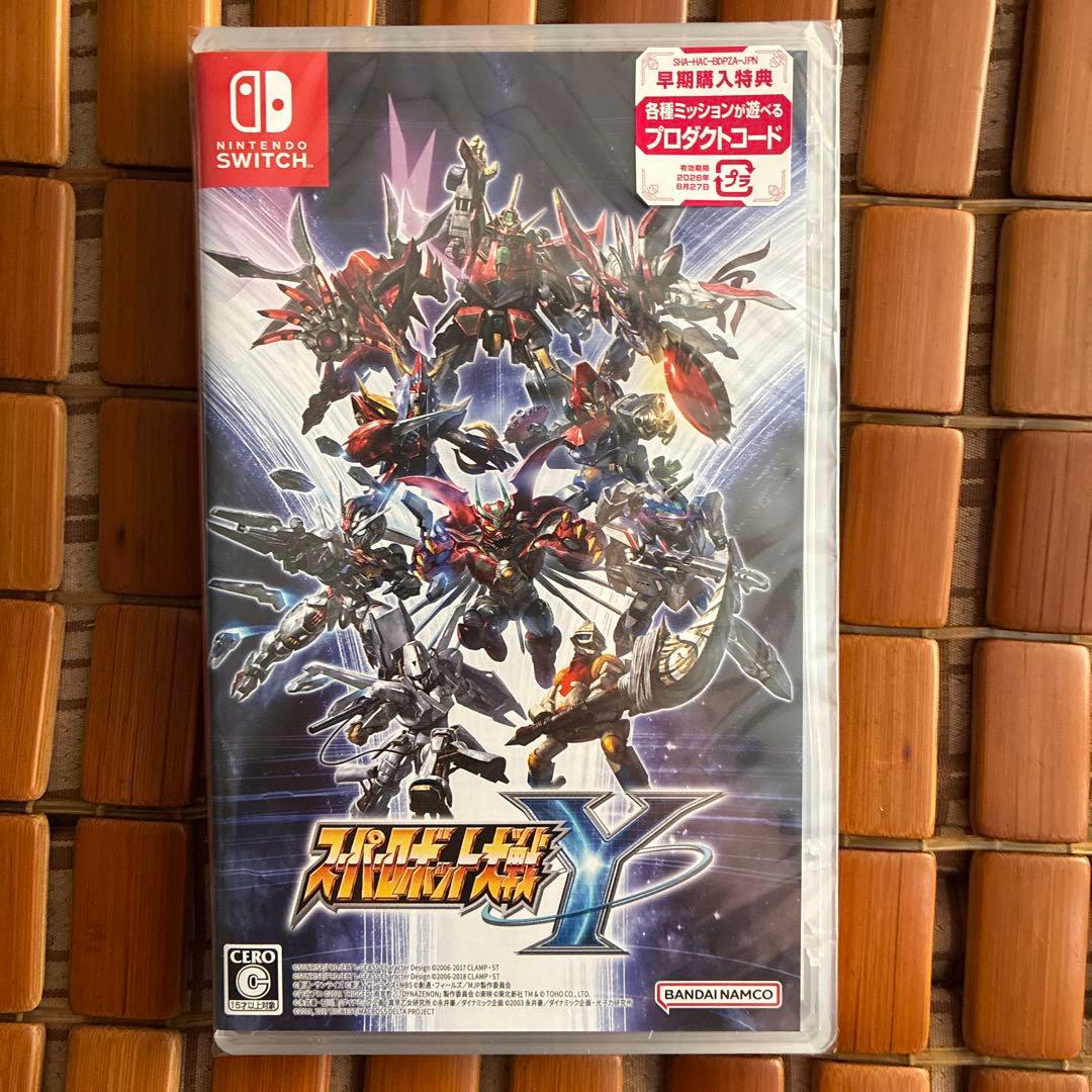 スーパーロボット大戦Y 新品未開封