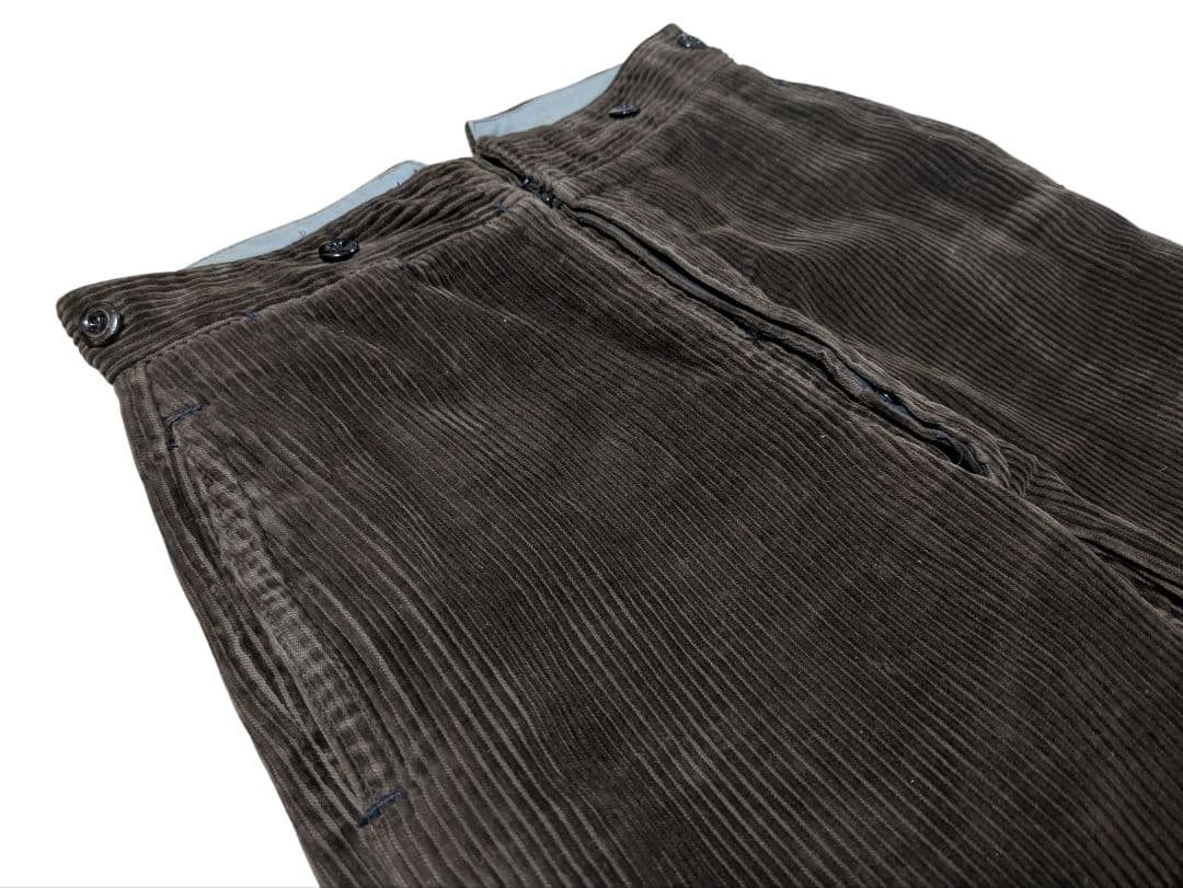 30s ダミアンコーデュロイ ワークパンツ フランス フレンチヴィンテージ