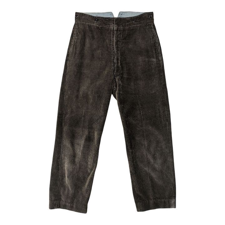30s ダミアンコーデュロイ ワークパンツ フランス フレンチヴィンテージ