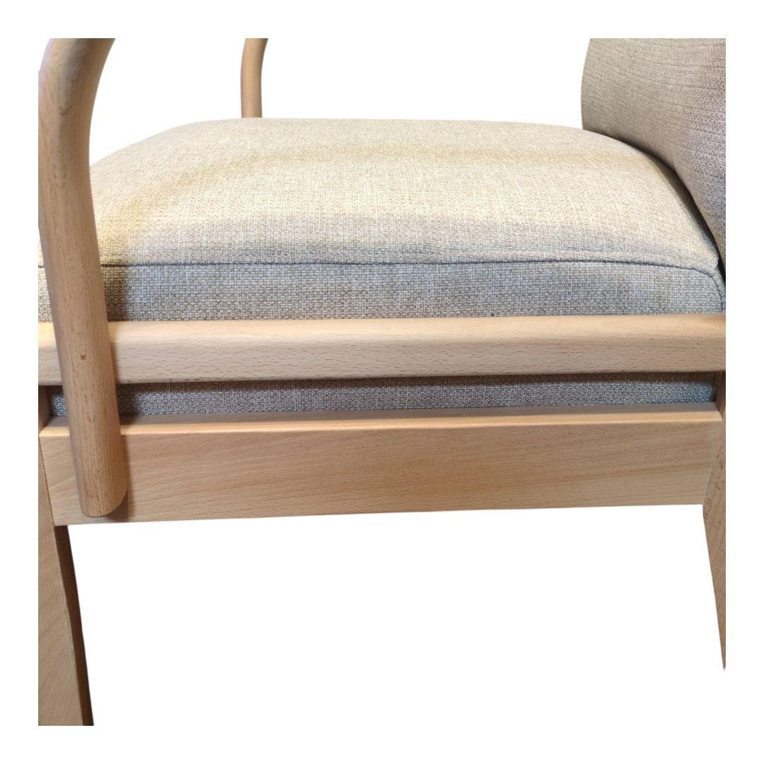 未使用に近い ニトリ ダイニングチェア NコレクションC-27M肘/DC