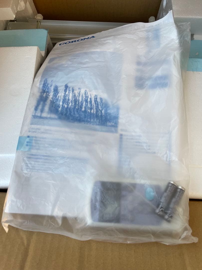 【新品未使用】コロナウインドエアコン(2025.12購入)シェルホワイト