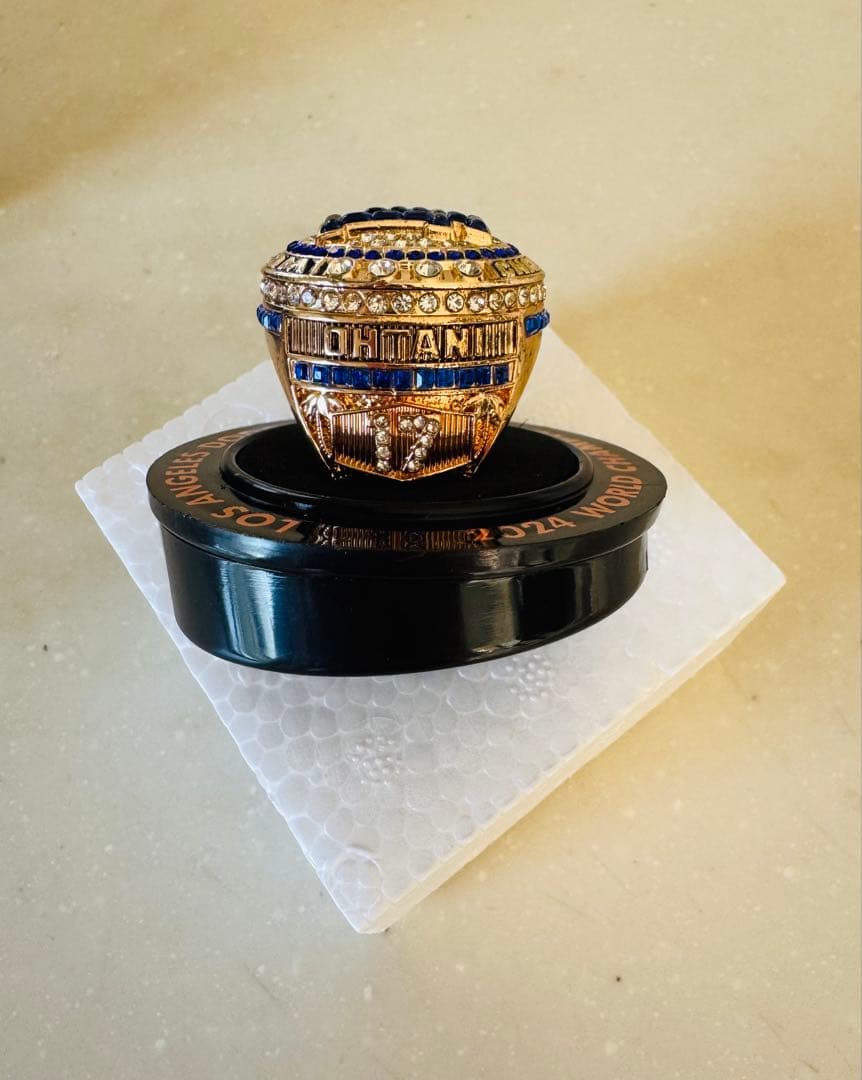 ドジャース 8/6現地限定配布2024年 ワールドチャンピオン記念リング