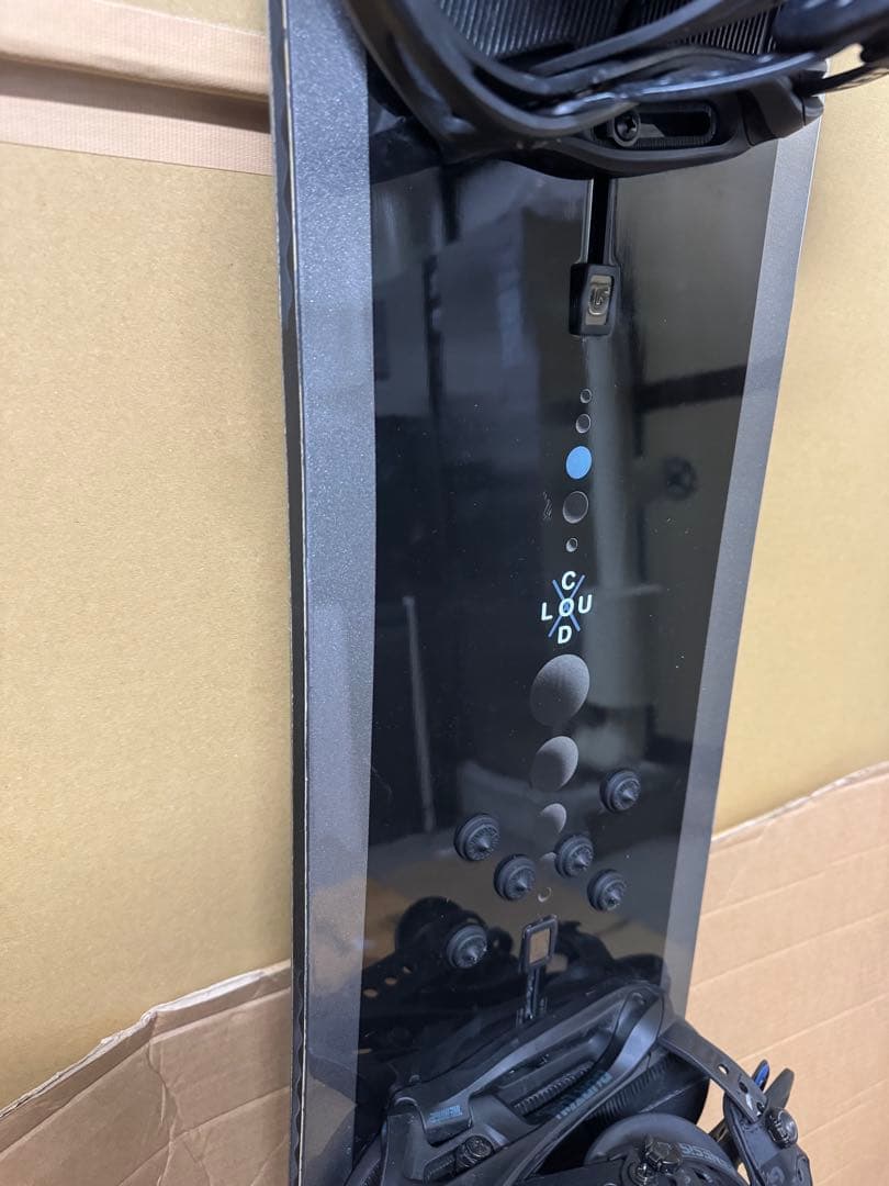 使用2回極美品 BURTON Cloud X 154.5 Cartel ケース付