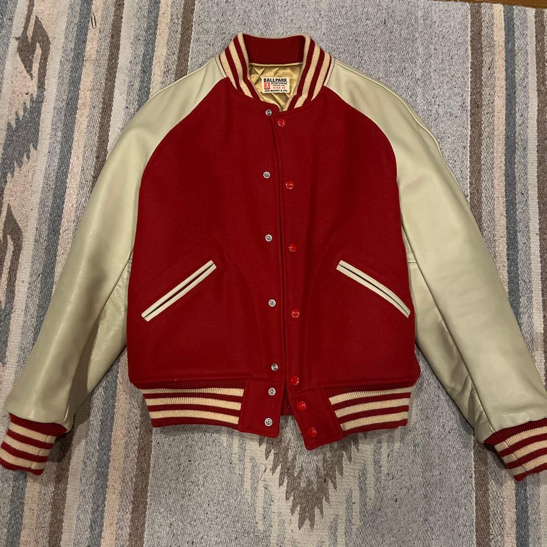 タコ　BALLPARK スタジャン サイズ38 レッド