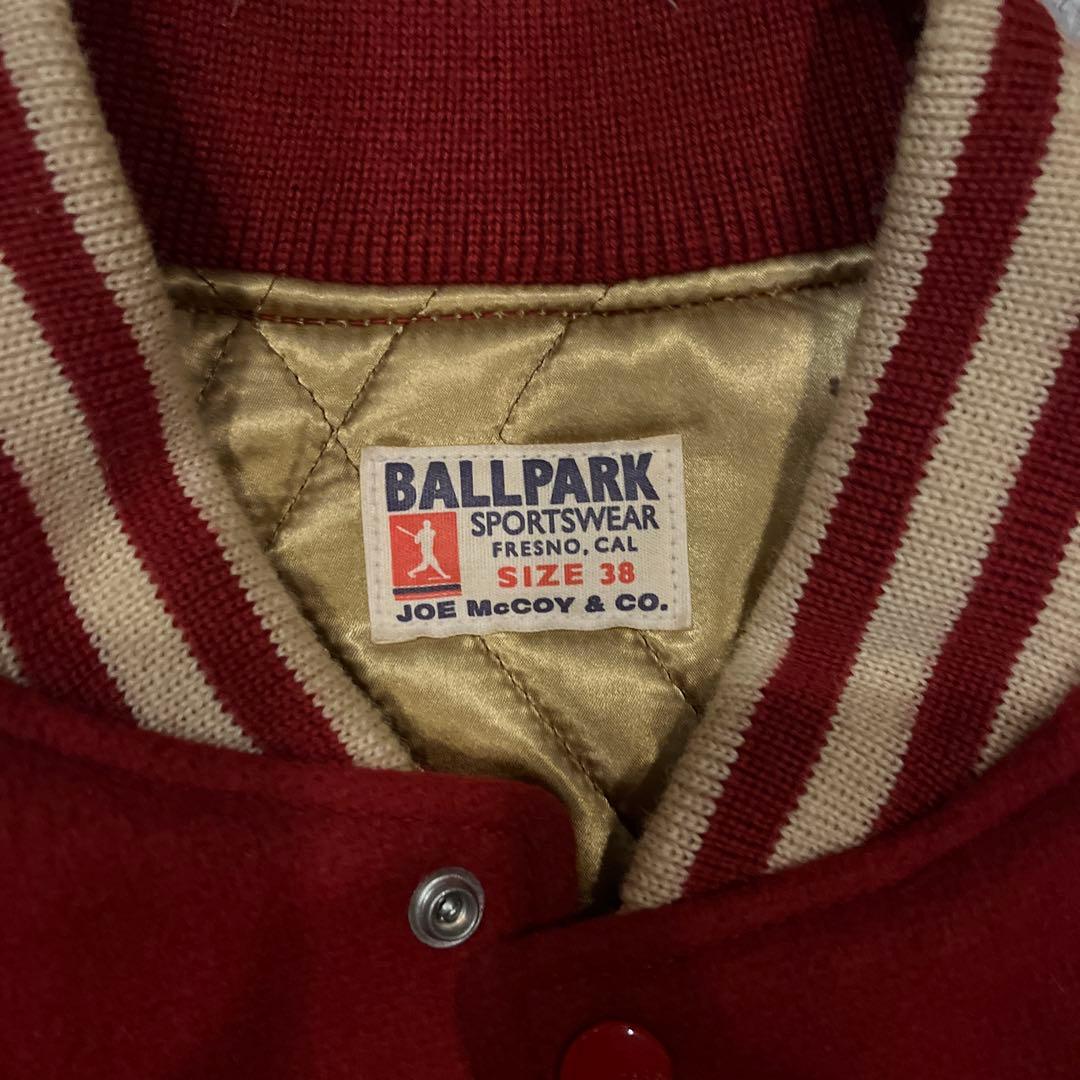 タコ　BALLPARK スタジャン サイズ38 レッド