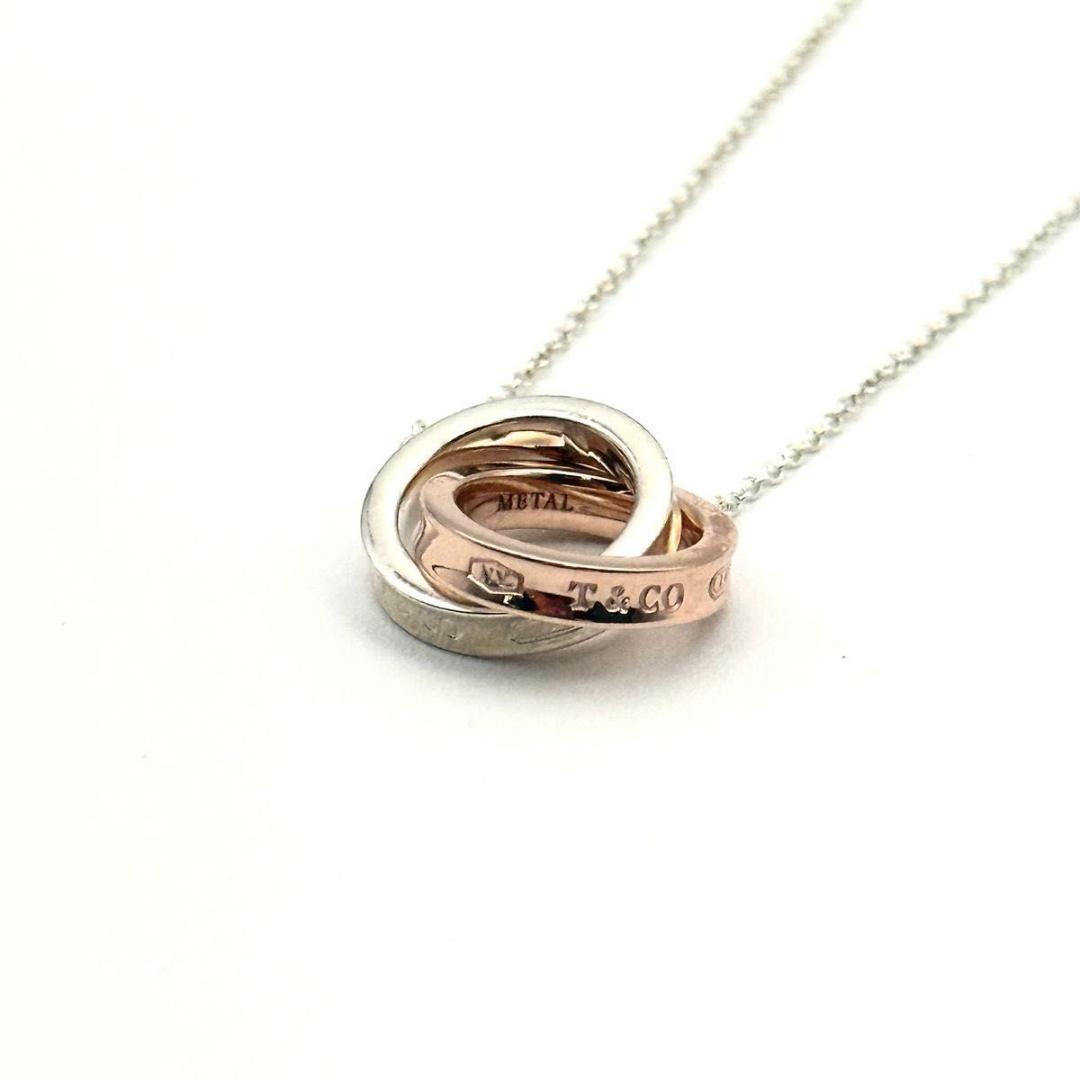 TIFFANY ティファニー インターロッキング サークル シルバー ネックレス