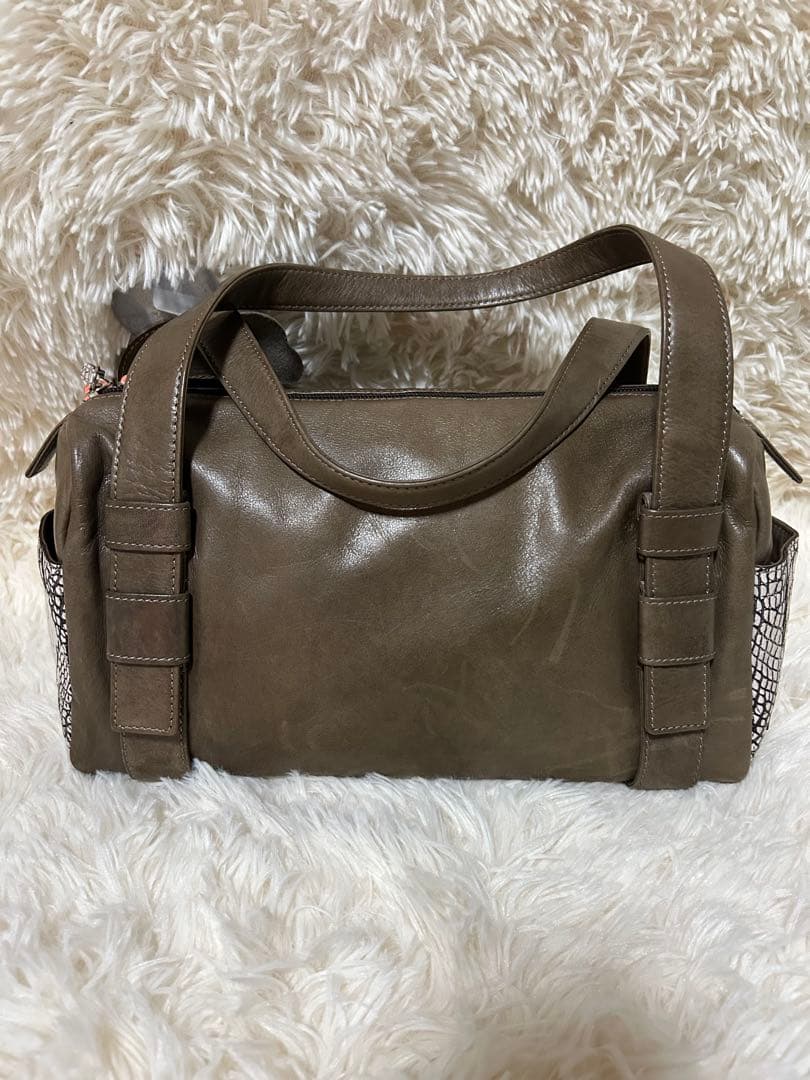 【新品未使用】ボーグラン BEAUGRAND クロコダイル ハンドバッグ