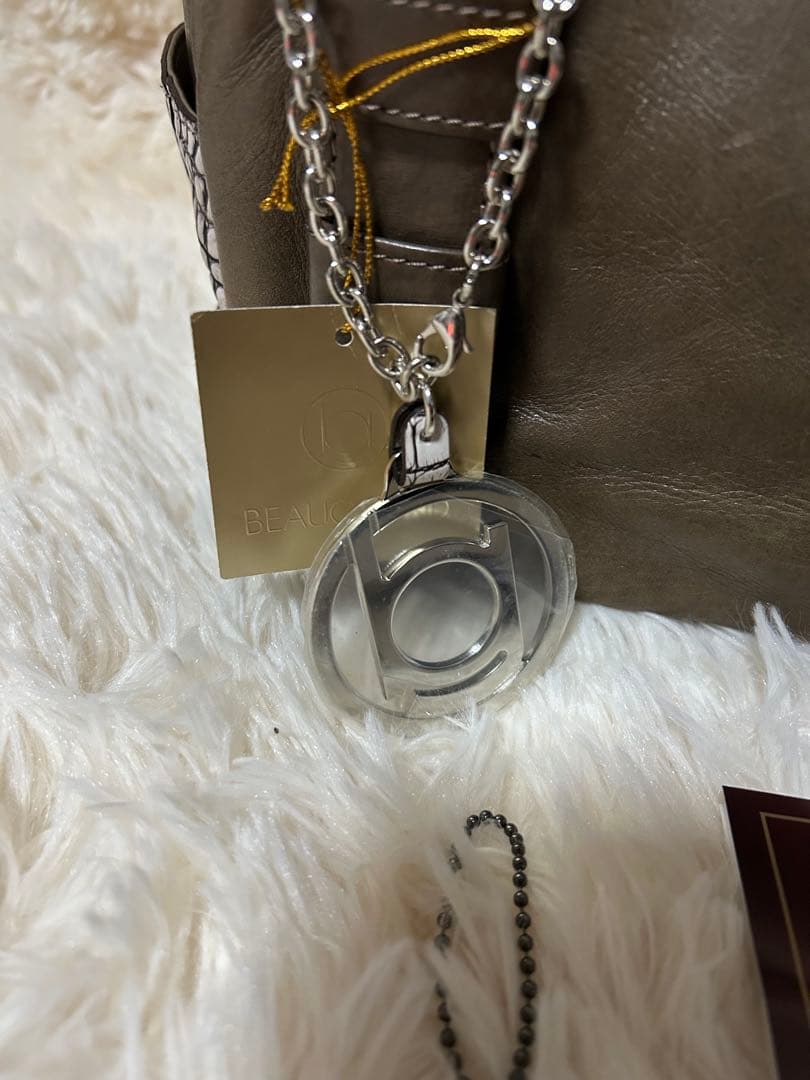 【新品未使用】ボーグラン BEAUGRAND クロコダイル ハンドバッグ