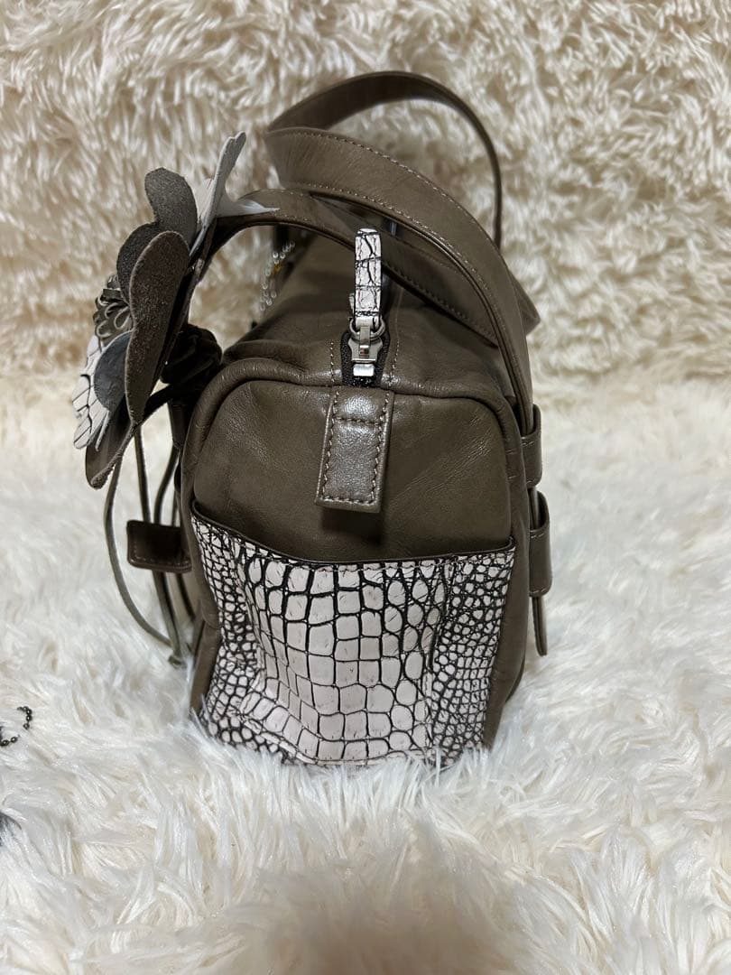 【新品未使用】ボーグラン BEAUGRAND クロコダイル ハンドバッグ