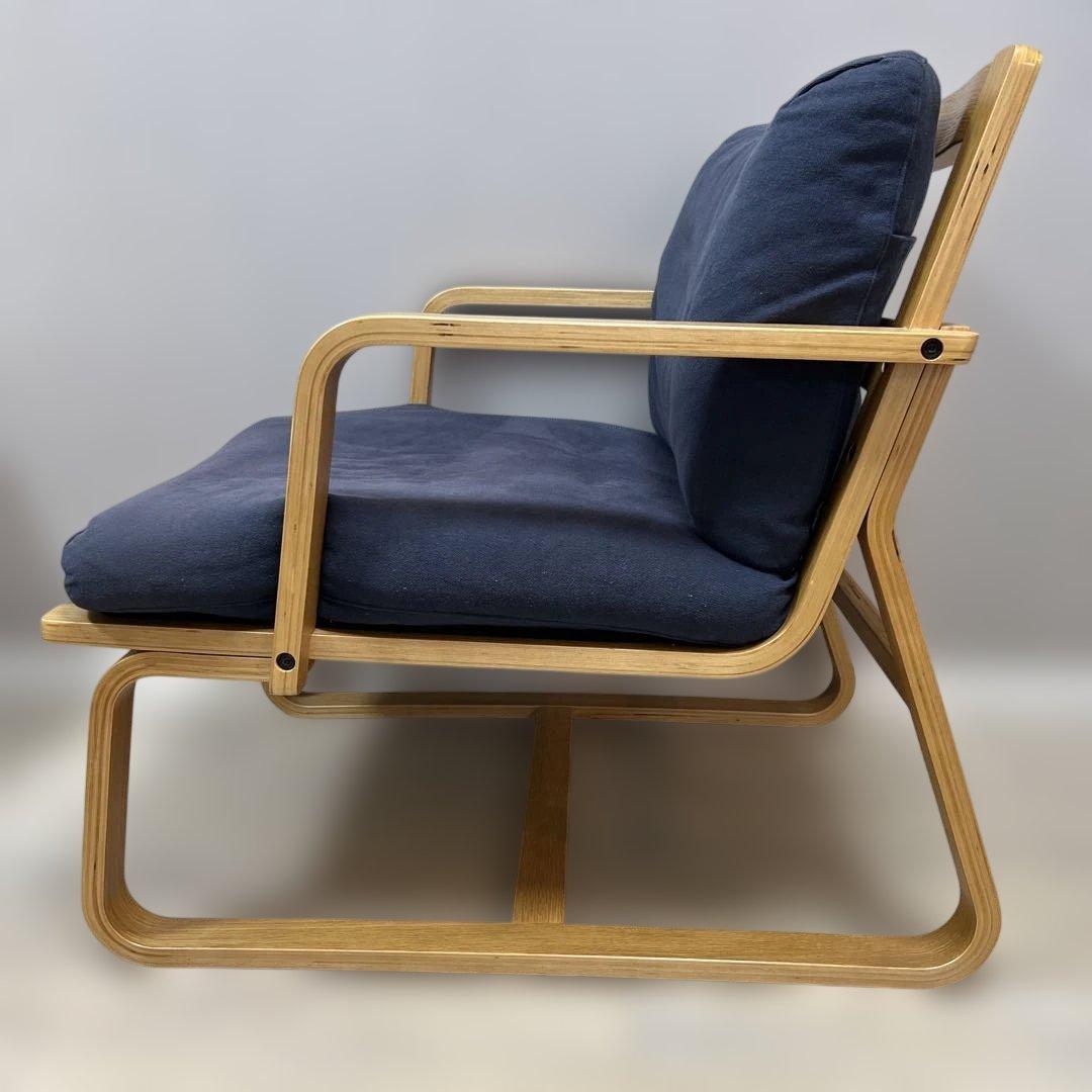 【無印良品】リビングでもダイニングでもつかえるソファチェア／１台 No.1