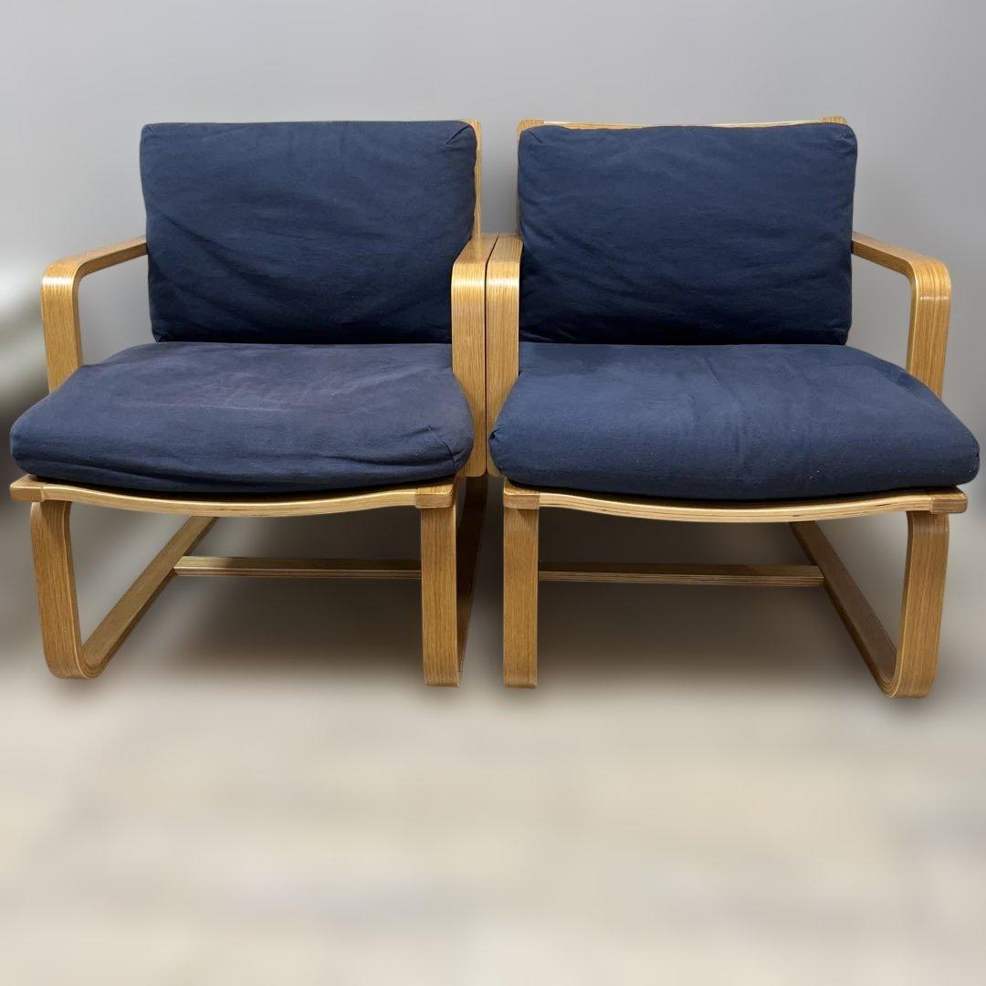 【無印良品】リビングでもダイニングでもつかえるソファチェア／１台 No.1