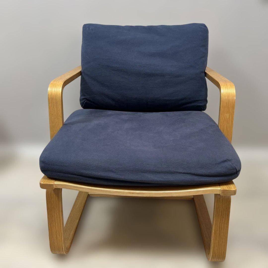 【無印良品】リビングでもダイニングでもつかえるソファチェア／１台 No.1