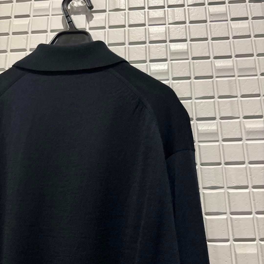 KAPTAIN SUNSHINE JOHN SMEDLEY ニットポロシャツ M