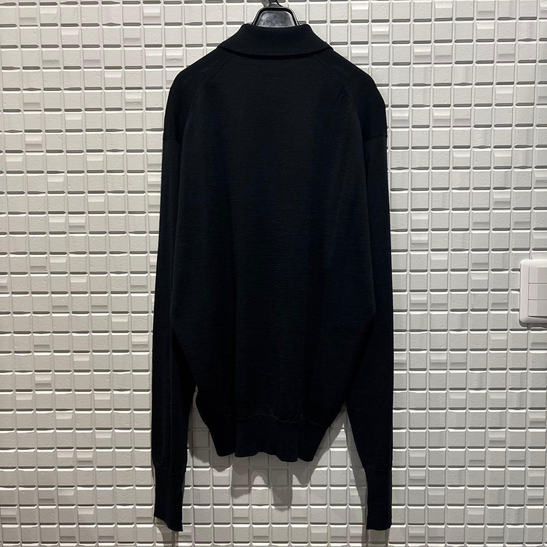 KAPTAIN SUNSHINE JOHN SMEDLEY ニットポロシャツ M