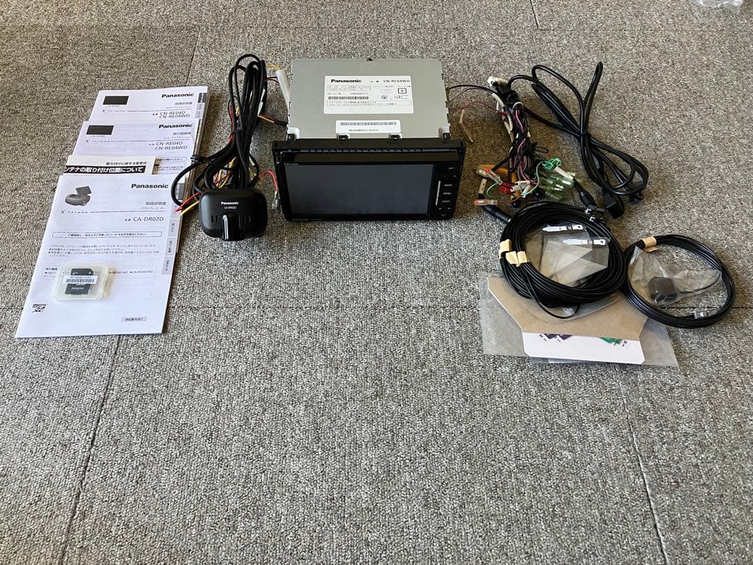 チャッバ⭐︎パナソニック⭐︎ドラレコ⭐︎CN-RE04WD⭐︎CA-DR02D
