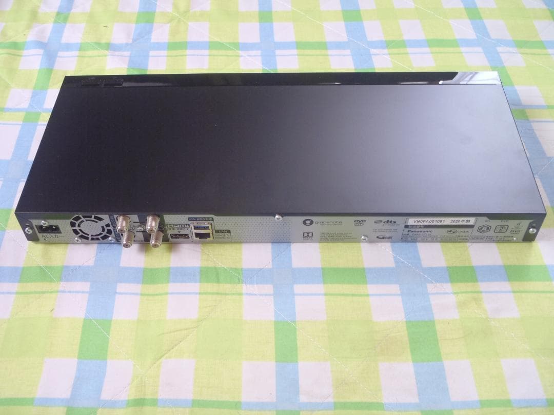 Panasonic　DIGA　ブルーレイレコーダー　DMR-2T101