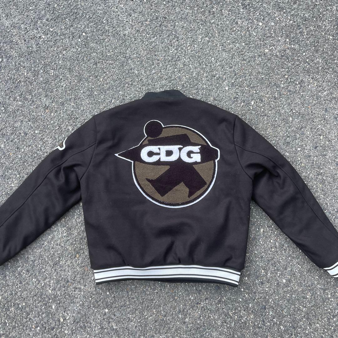 【希少】stussy スタジャン　ブラック　サーフ　ストリート