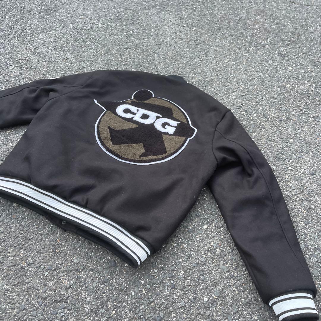 【希少】stussy スタジャン　ブラック　サーフ　ストリート