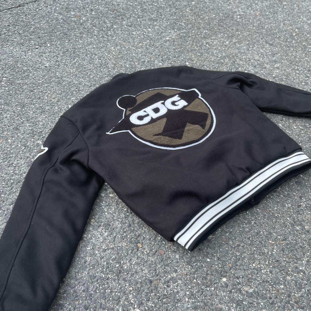 【希少】stussy スタジャン　ブラック　サーフ　ストリート