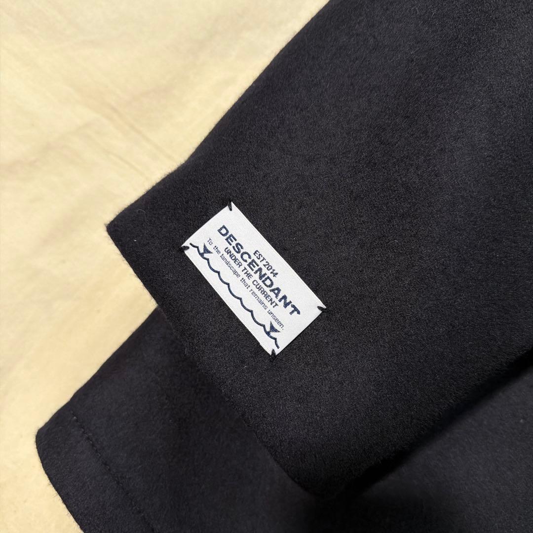 DESCENDANT SUB WOOL COAT Pコート ピーコート