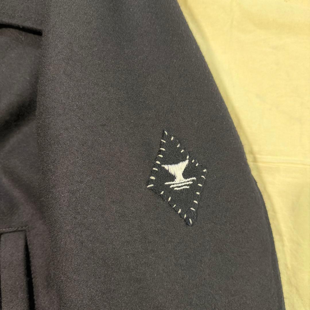 DESCENDANT SUB WOOL COAT Pコート ピーコート