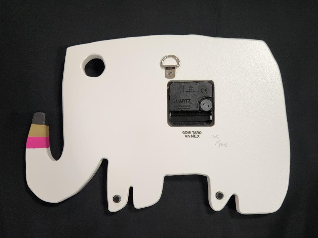 【壁掛け時計】五味太郎クロック　直筆サイン証明書有（No.165/300）