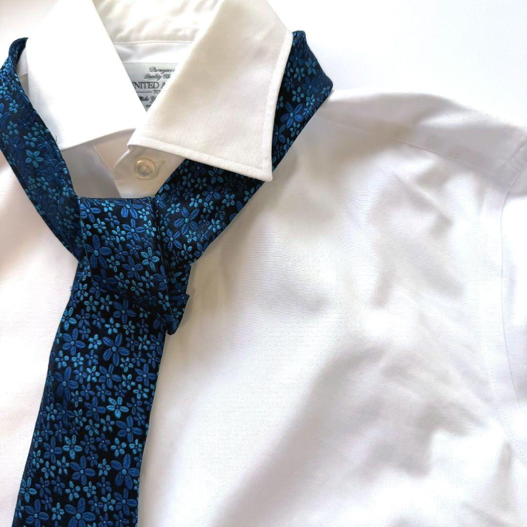 【極美品】コムデギャルソン オムドゥ HOMMEDEUX ネクタイ 花柄 シャツ