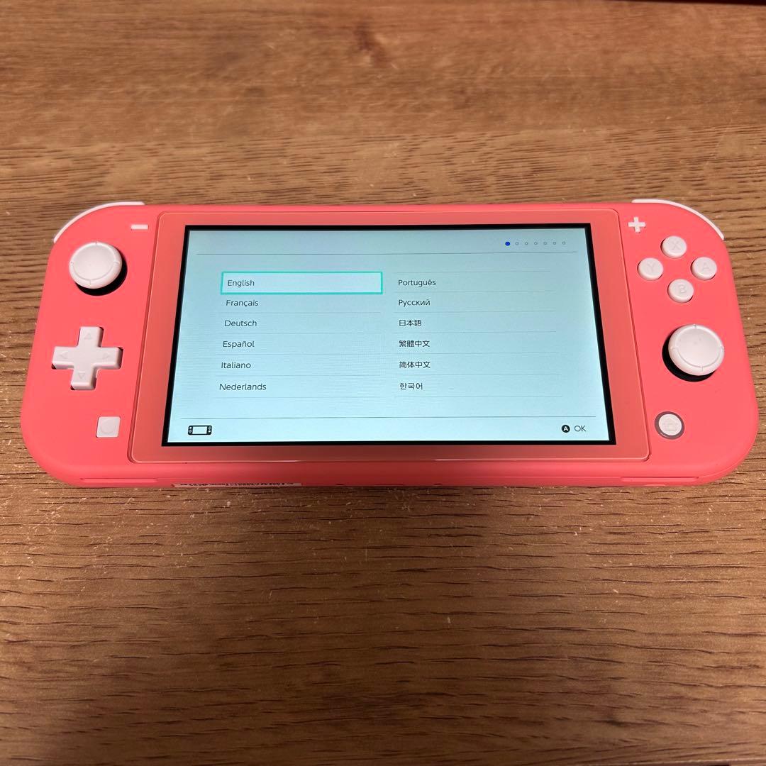 【美品】【ケース＋あつ森付き】Nintendo Switch Lite 本体