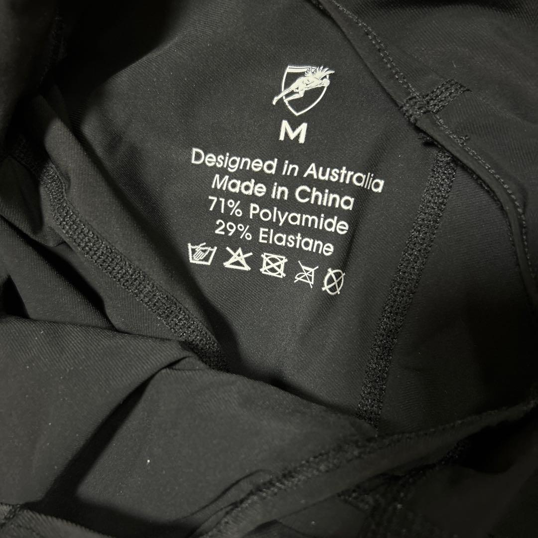 ENGINE ブラック スポーツ用水着 ノースリーブ