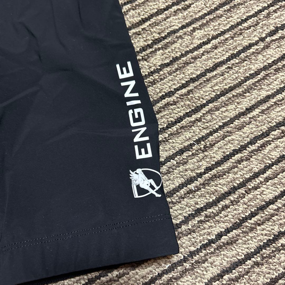 ENGINE ブラック スポーツ用水着 ノースリーブ