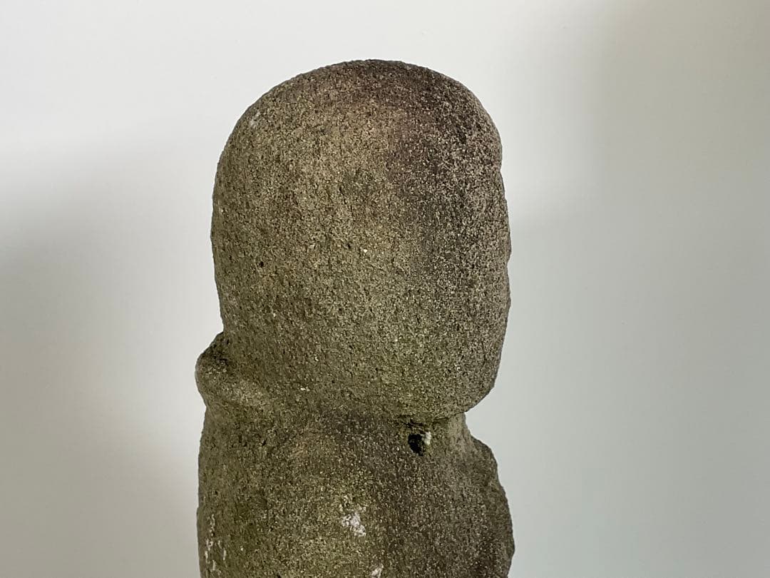 佐渡の石仏　地蔵　仏像　江戸時代　仏教美術　高さ約33cm
