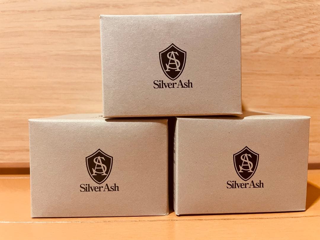 シルバーアッシュ　ヘアワックス　 80g　 ✖️3個