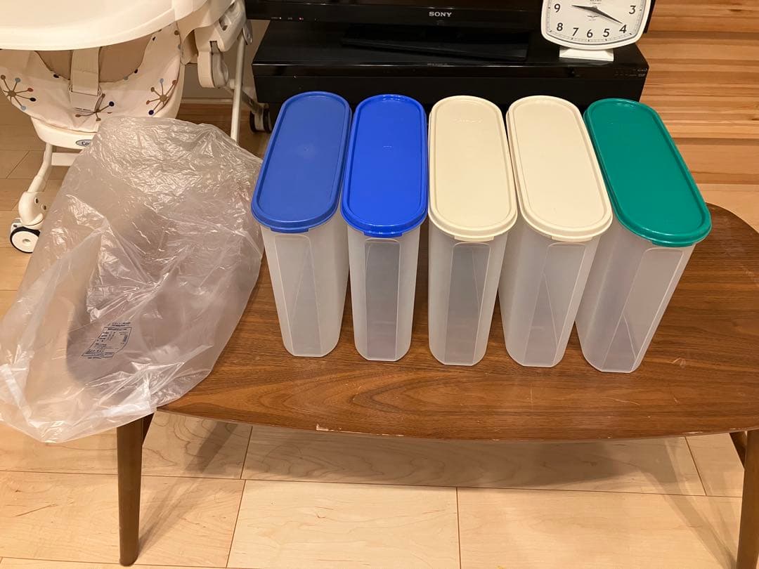 タッパーウェアmmだ円#3　5個セット