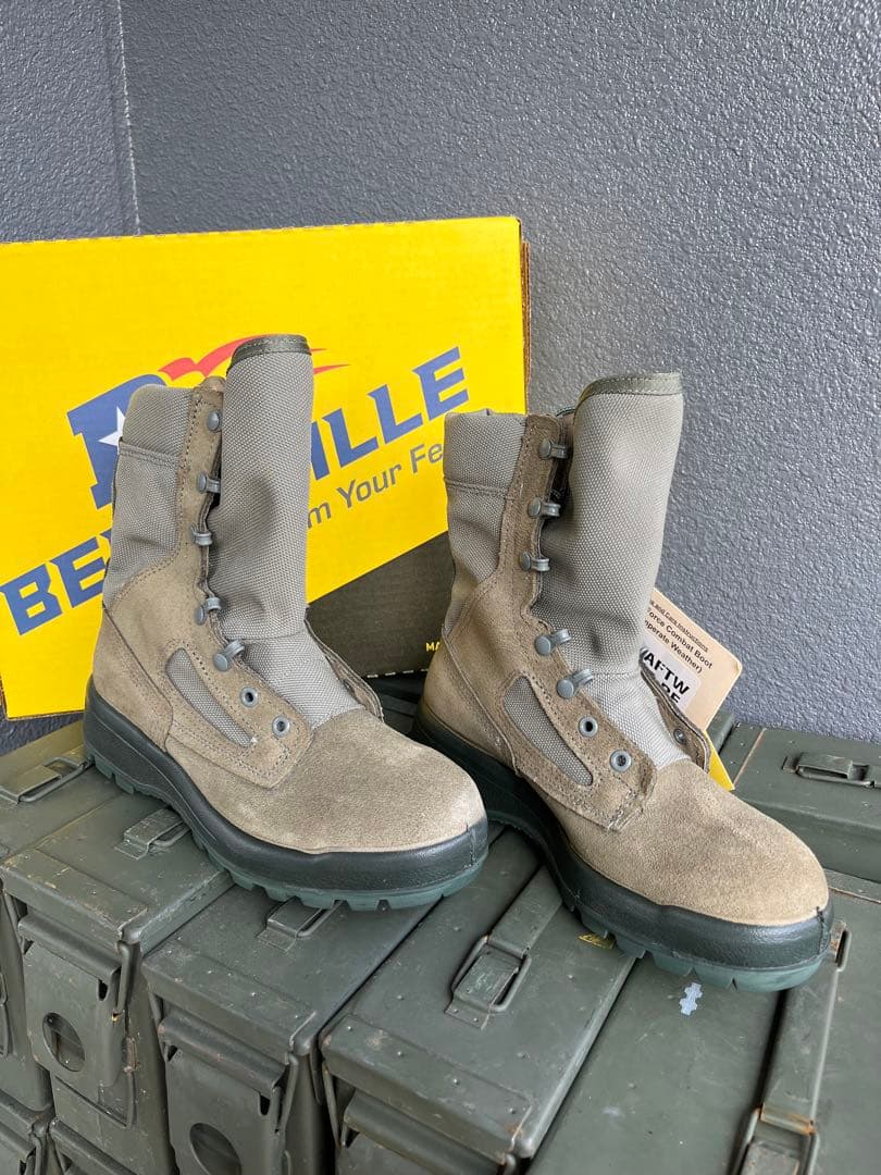 米軍放出新品Belleville コンバットブーツ7.5RF 実物