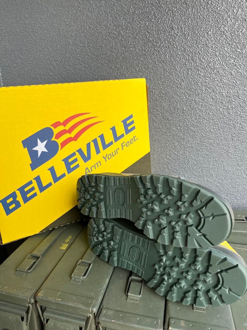 米軍放出新品Belleville コンバットブーツ7.5RF 実物